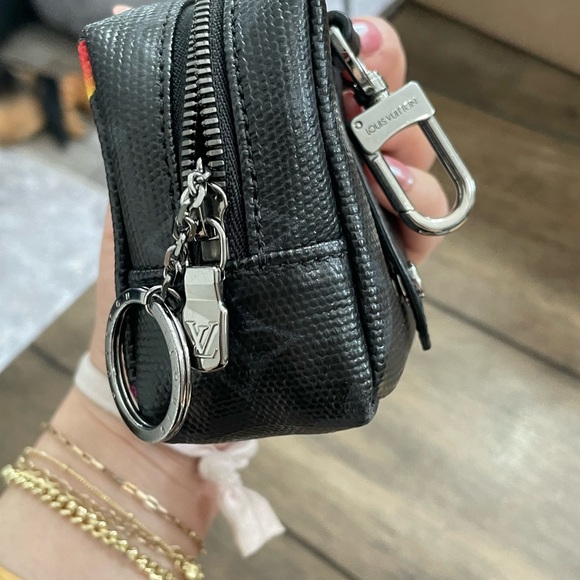 Louis Vuitton Monogram Graphite Rainbow Cube Pouch - Picture 16 of 16